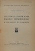 Okładka książki Polityka ludnościowa zakonu niemieckiego w Prusach i na Pomorzu Henryk Łowmiański