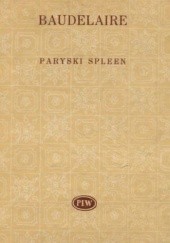 Okładka książki Paryski spleen Charles Baudelaire