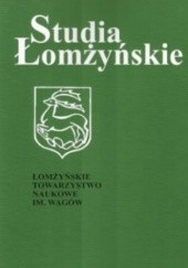 Okładka książki Studia Łomżyńskie - 27 praca zbiorowa