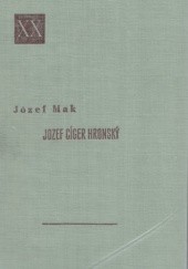 Okładka książki Józef Mak Jozef Cíger-Hronský