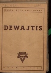 Okładka książki Dewajtis Maria Rodziewiczówna