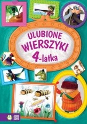 Okładka książki Ulubione wierszyki 4-latka Aleksander Fredro, Stanisław Jachowicz, Maria Konopnicka, Ignacy Krasicki, Julian Tuwim