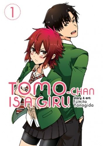 Okładki książek z cyklu Tomo-chan is a Girl!