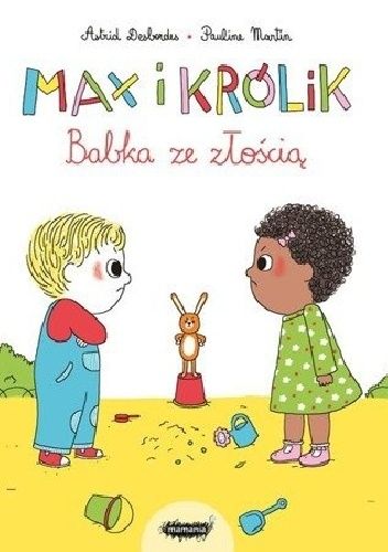 Okładki książek z serii Max i królik