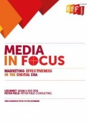 Okładka książki Media in Focus: Marketing Effectiveness in the Digital Era Peter Field