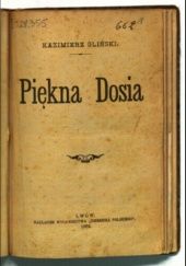Okładka książki Piękna Dosia Kazimierz Gliński
