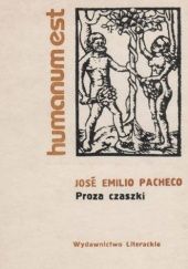 Okładka książki Proza czaszki José Emilio Pacheco