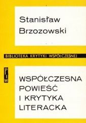 Okładka książki Współczesna powieść i krytyka literacka Stanisław Brzozowski