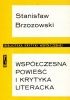 Okładka książki Współczesna powieść i krytyka literacka Stanisław Brzozowski