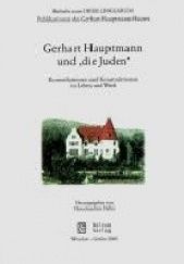 Okładka książki Gerhart Hauptmann und "die Juden" Hans-Joachim Hahn