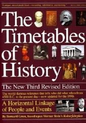 Okładka książki The Timetables of History: A Horizontal Linkage of People and Events Bernard Grun