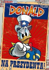 Okładka książki Donald na prezydenta!