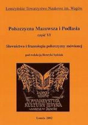 Okładki książek z serii Polszczyzna Mazowsza i Podlasia; cz. 6