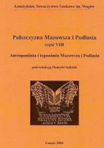 Okładki książek z serii Polszczyzna Mazowsza i Podlasia; cz. 8