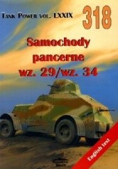 Okładka książki Samochody pancerne wz.29/wz.34 Janusz Ledwoch
