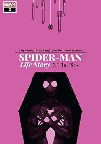 Okładki książek z cyklu Spider-Man: Life Story