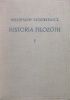 Historia filozofii. Tom 1. Filozofia starożytna i średniowieczna