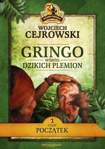 Okładki książek z cyklu Gringo wśród Dzikich Plemion
