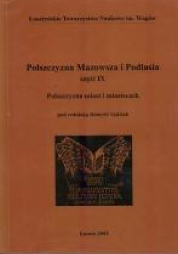 Okładki książek z serii Polszczyzna Mazowsza i Podlasia; cz. 9