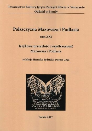 Okładki książek z serii Polszczyzna Mazowsza i Podlasia t. 12