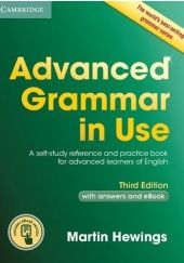Okładka książki Advanced Grammar in Use Book with Answers and eBook Martin Hewings