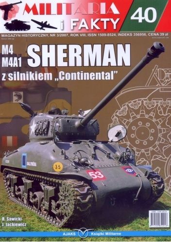 M4 M4A1 Sherman z silnikiem "Continental"