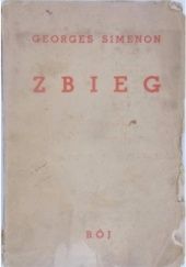 Okładka książki Zbieg Georges Simenon