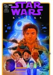 Okładka książki Star Wars Komiks 2/2020 Poe Dameron: Iskra i płomień. Chris Eliopoulos, Charles Soule, Angel Unzueta