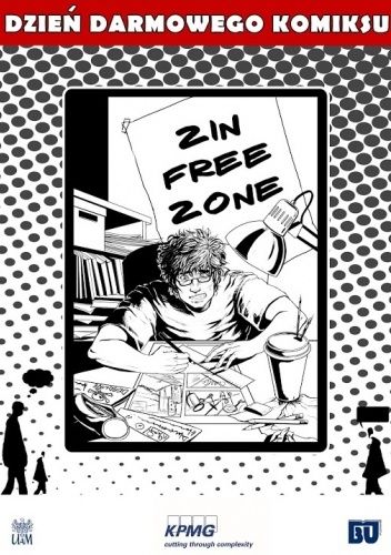Okładki książek z cyklu Zin Free Zone