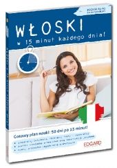 Okładka książki Włoski w 15 minut każdego dnia praca zbiorowa