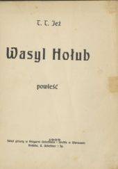 Okładka książki Wasyl Hołub Zygmunt Miłkowski