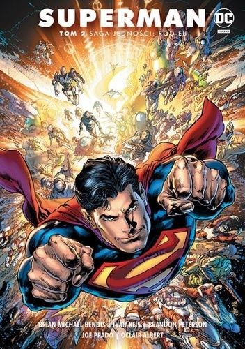Okładki książek z cyklu Superman DC Universe