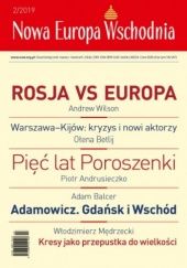 Okładka książki Nowa Europa Wschodnia 2/2019 praca zbiorowa