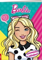 Okładka książki Barbie™. Kolorowanka z naklejkami praca zbiorowa