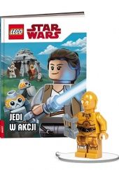 Okładka książki ZESTAW: LEGO® Star Wars™. Jedi w akcji + minifigurka praca zbiorowa
