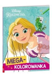 Okładka książki Disney Księżniczka. Megakolorowanka