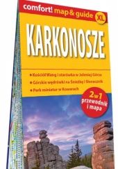 Okładka książki Karkonosze; laminowany map&guide XL (2w1: przewodnik i mapa) praca zbiorowa