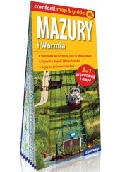 Okładka książki Mazury i Warmia; laminowany map&amp;guide (2w1: przewodnik i mapa) praca zbiorowa