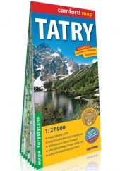 Okładka książki Tatry laminowana mapa turystyczna praca zbiorowa