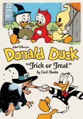 Okładka książki Donald Duck "Trick or Treat" Carl Barks