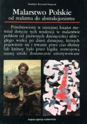 Okładka książki Malarstwo Polskie od realizmu do abstrakcjonizmu Stanisław Stopczyk