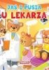 Okładka książki Jaś i Pusia. U lekarza Agnieszka Nożyńska-Demianiuk