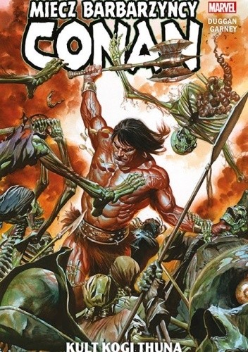 Okładki książek z serii Conan - komiksy