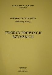 Okładka książki Twórcy prowincji rzymskich Gabriele Wesch-Klein