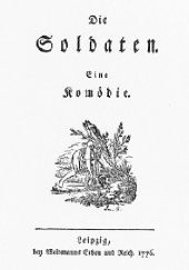 Okładka książki Żołnierze Jakob Micheal Reinhold Lenz
