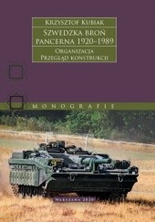 Okładka książki Szwedzka broń pancerna 1920–1989