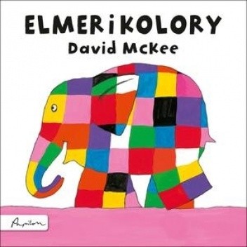 Okładki książek z cyklu Elmer