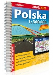 Okładka książki Polska; atlas samochodowy 1:300 000 praca zbiorowa