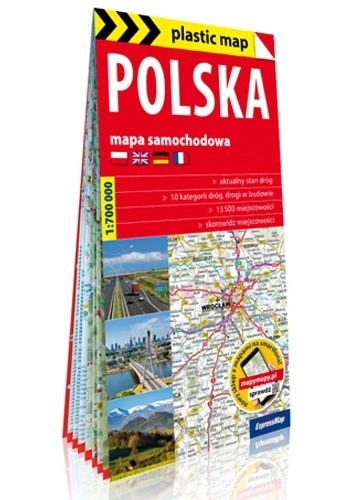 Okładki książek z serii plastic map