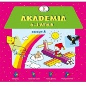 Okładka książki Akademia 4-latka. zeszyt A Dorota Krassowska